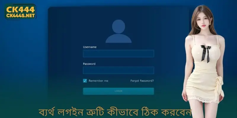 ব্যর্থ লগইন ত্রুটি কীভাবে ঠিক করবেন