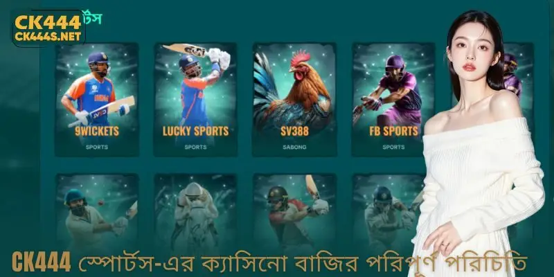 CK444 Sports-এর ক্যাসিনো বাজির পরিপূর্ণ পরিচিতি