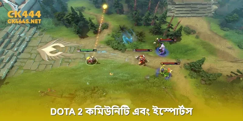 Dota 2 কমিউনিটি এবং ইস্পোর্টস