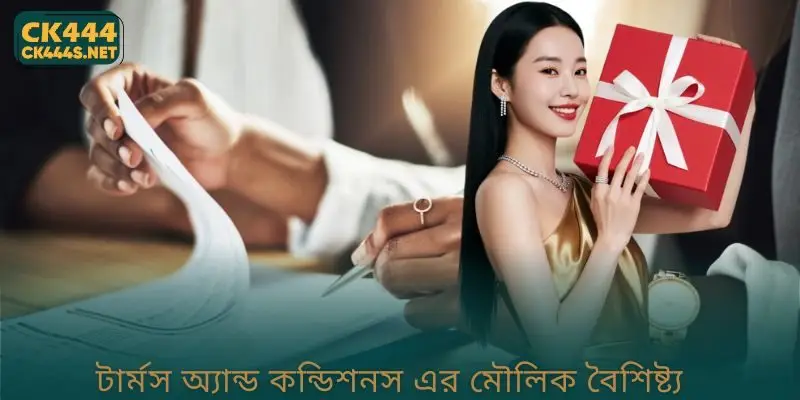 Terms and Conditions এর মৌলিক বৈশিষ্ট্য