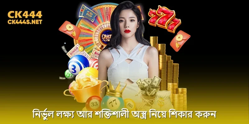 নির্ভুল লক্ষ্য আর শক্তিশালী অস্ত্র নিয়ে শিকার করুন